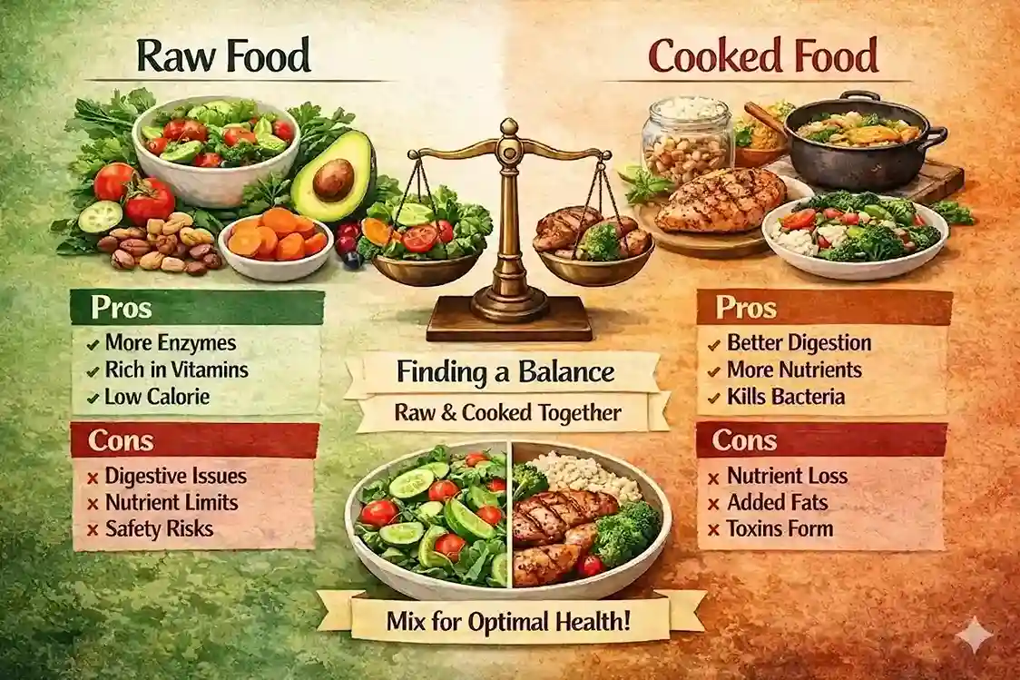 Is Raw Food Healthier Than Cooked Food? What You Really Need to Know