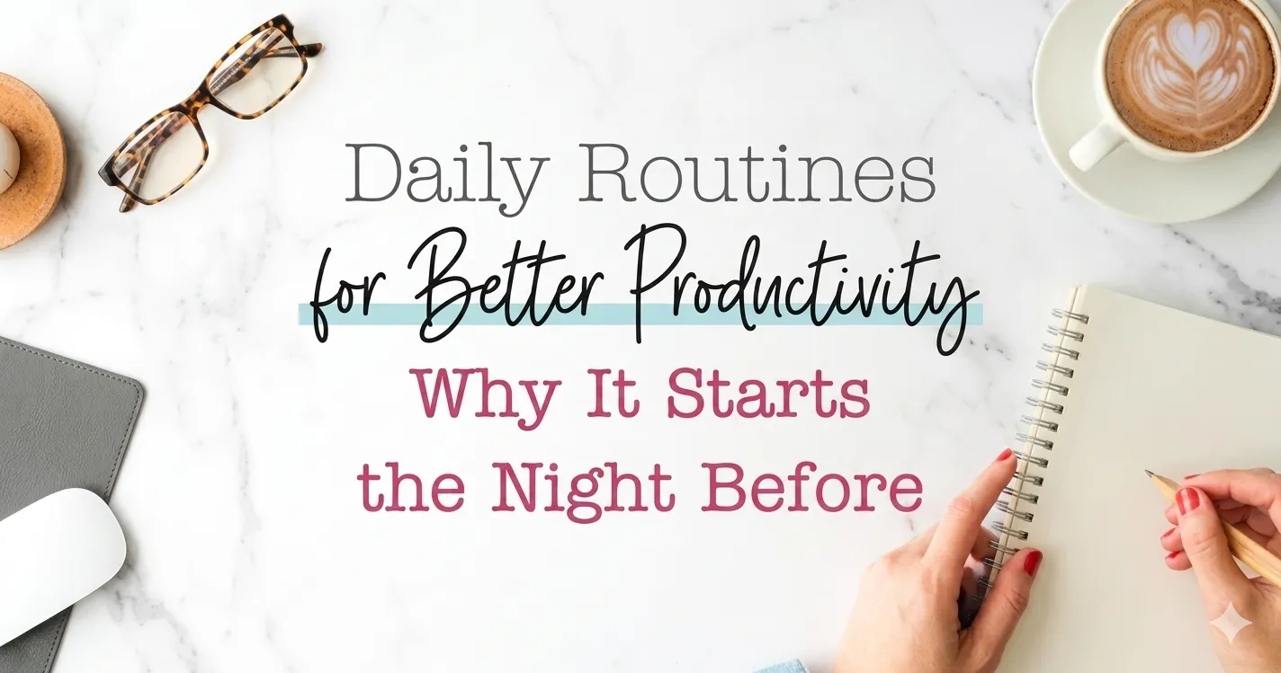 The Nighttime Routine That’ll Make You More Productive Tomorrow